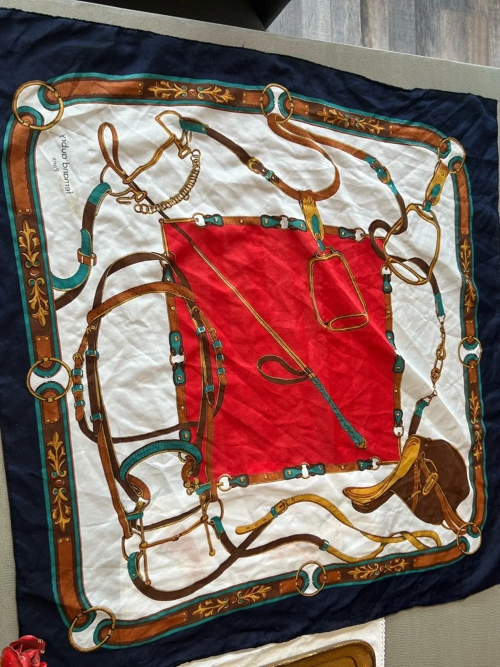 fernand aubry silk scarf