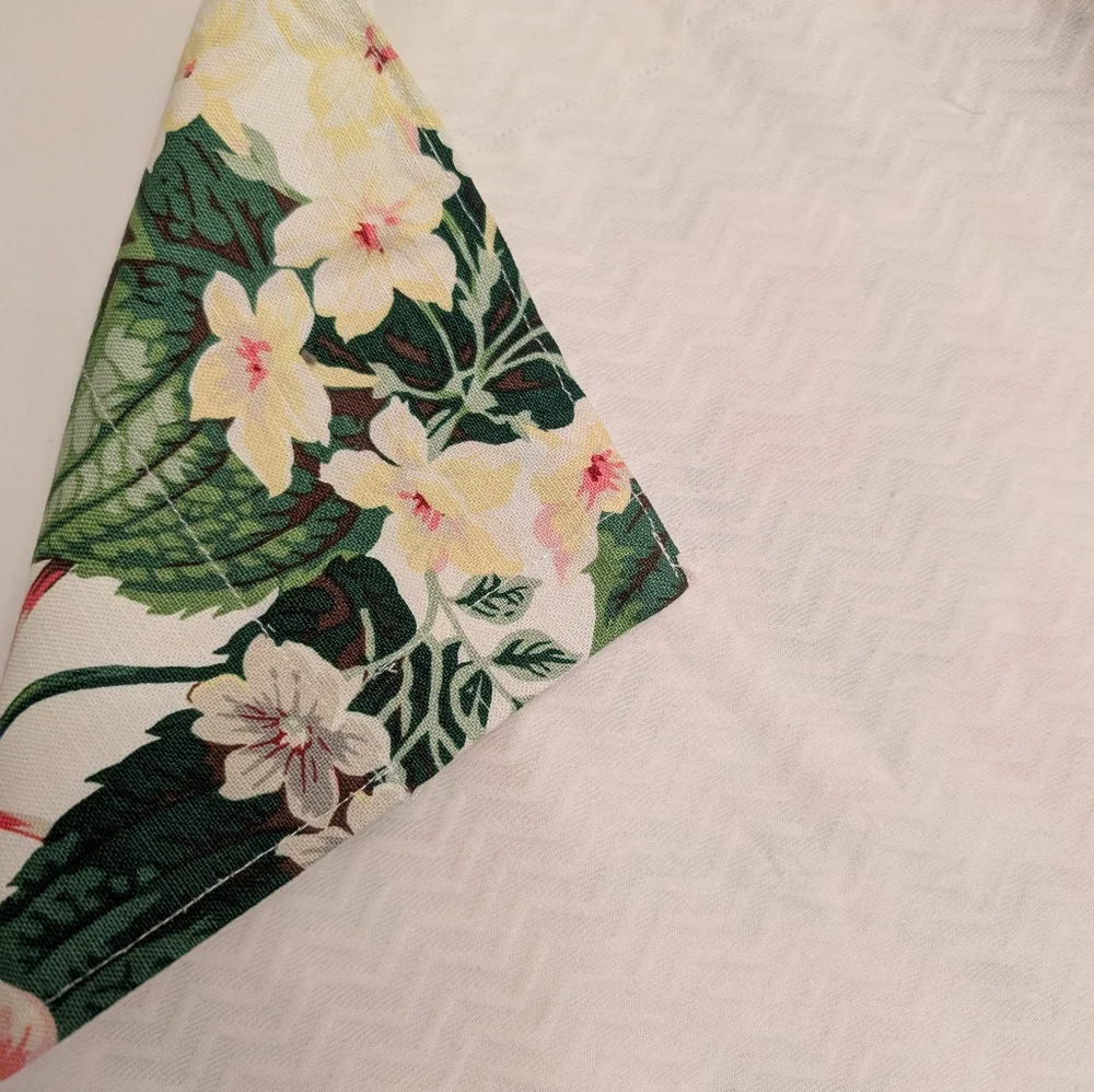 4 Valances, Waverly Spring Flourish Floral Curtains