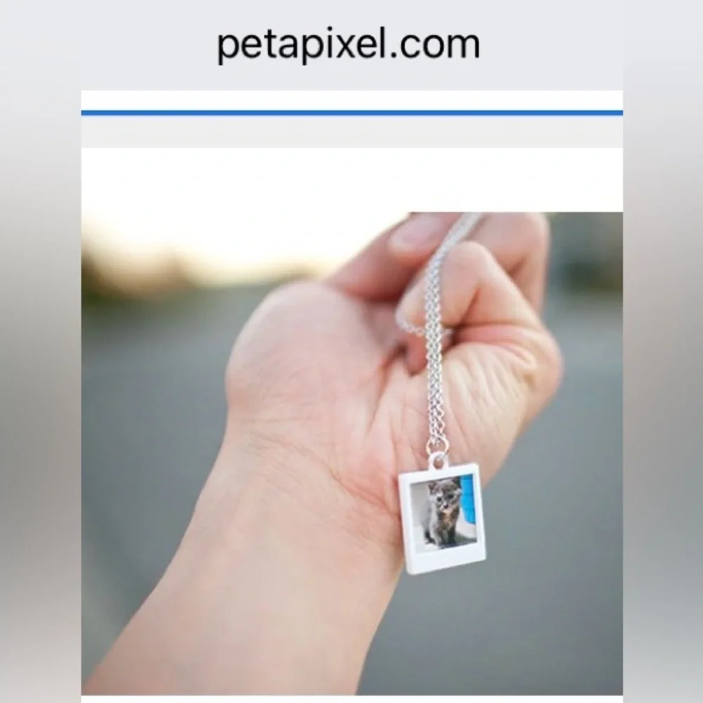 NWT 132 Total PETAPIXEL Instant‎ Photo Pendant Necklaces Individually Wrapped