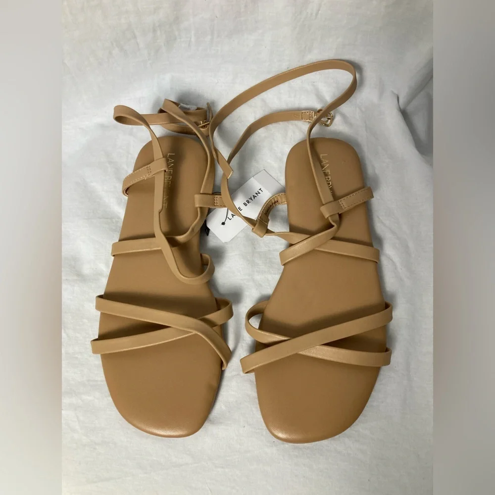 Lane Bryant sandals woman NWT size‎ 7W