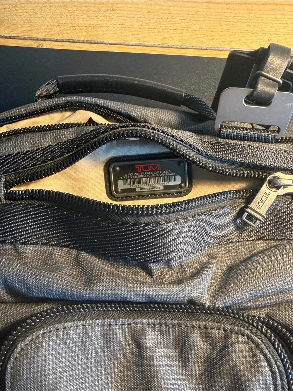 Tumi Alpha Bravo Knox Mini Backpack - Anthracite
