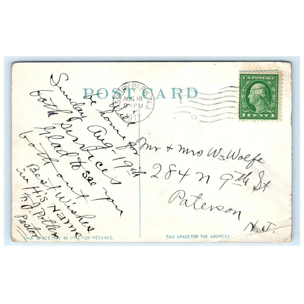 American Vintage vintage postcard