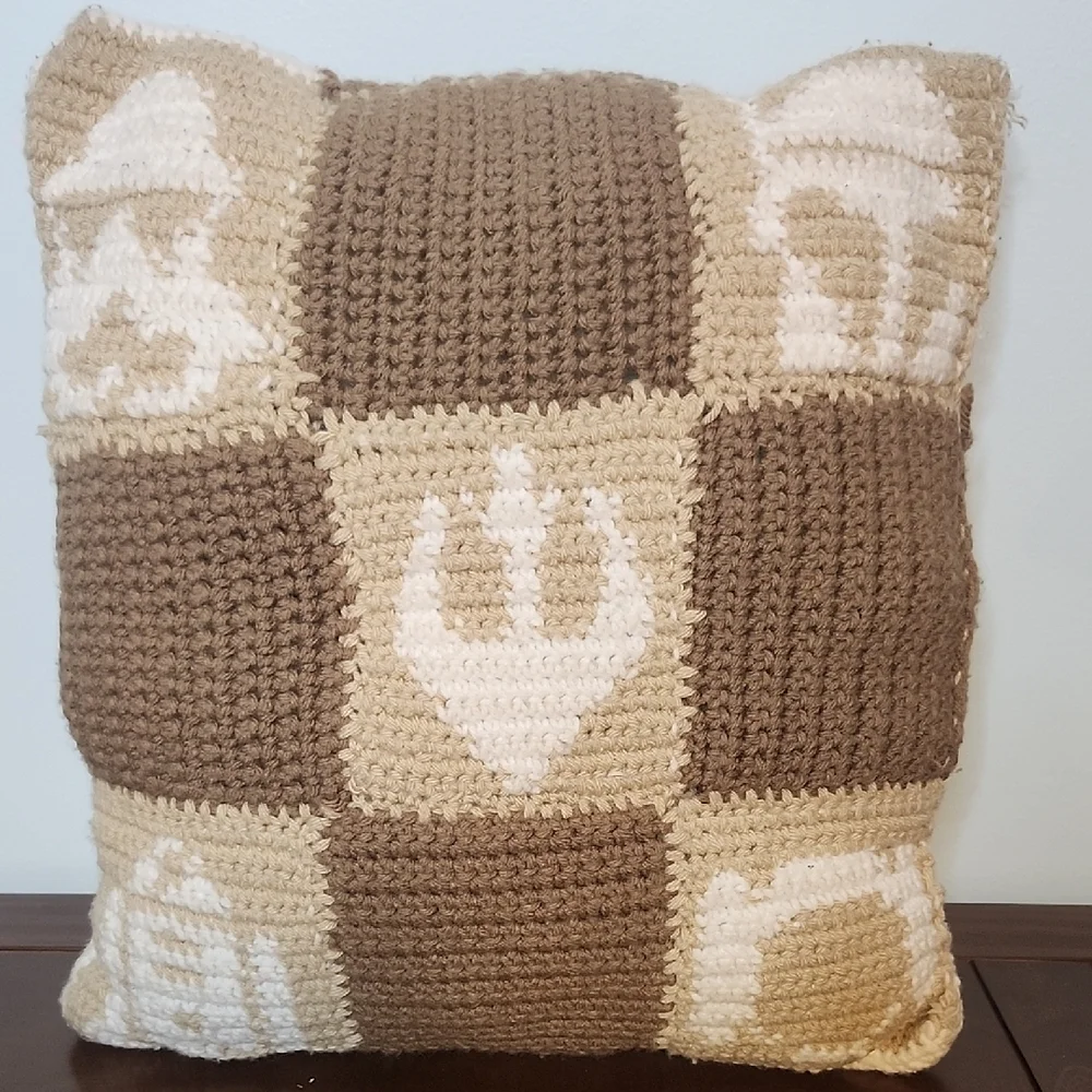 Star Wars‎ Handmade Crochet Pillow