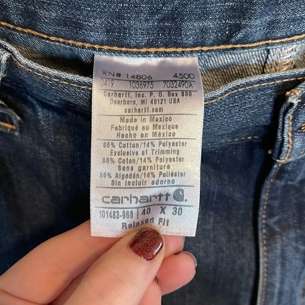 Carhartt excellent preowned