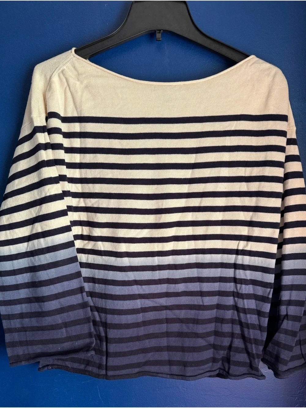 J. Crew from navy boatneck
