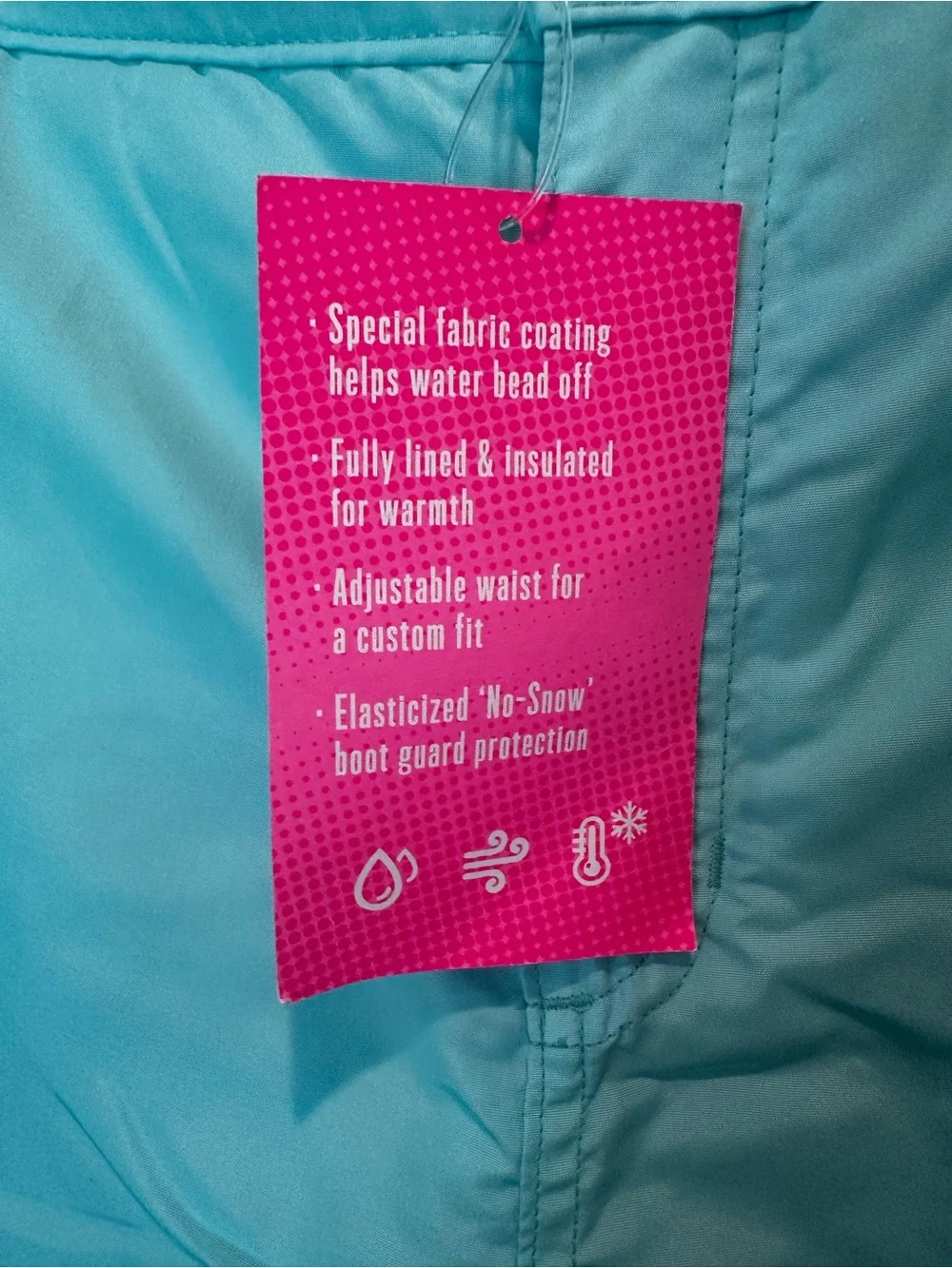 The Children's Place Light Aqua Snow Pants