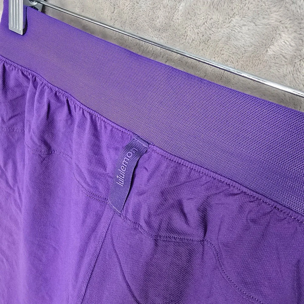 Lululemon License to Train High-Rise Short Womens 4 Purple LW7CPYS Run Hike Yoga