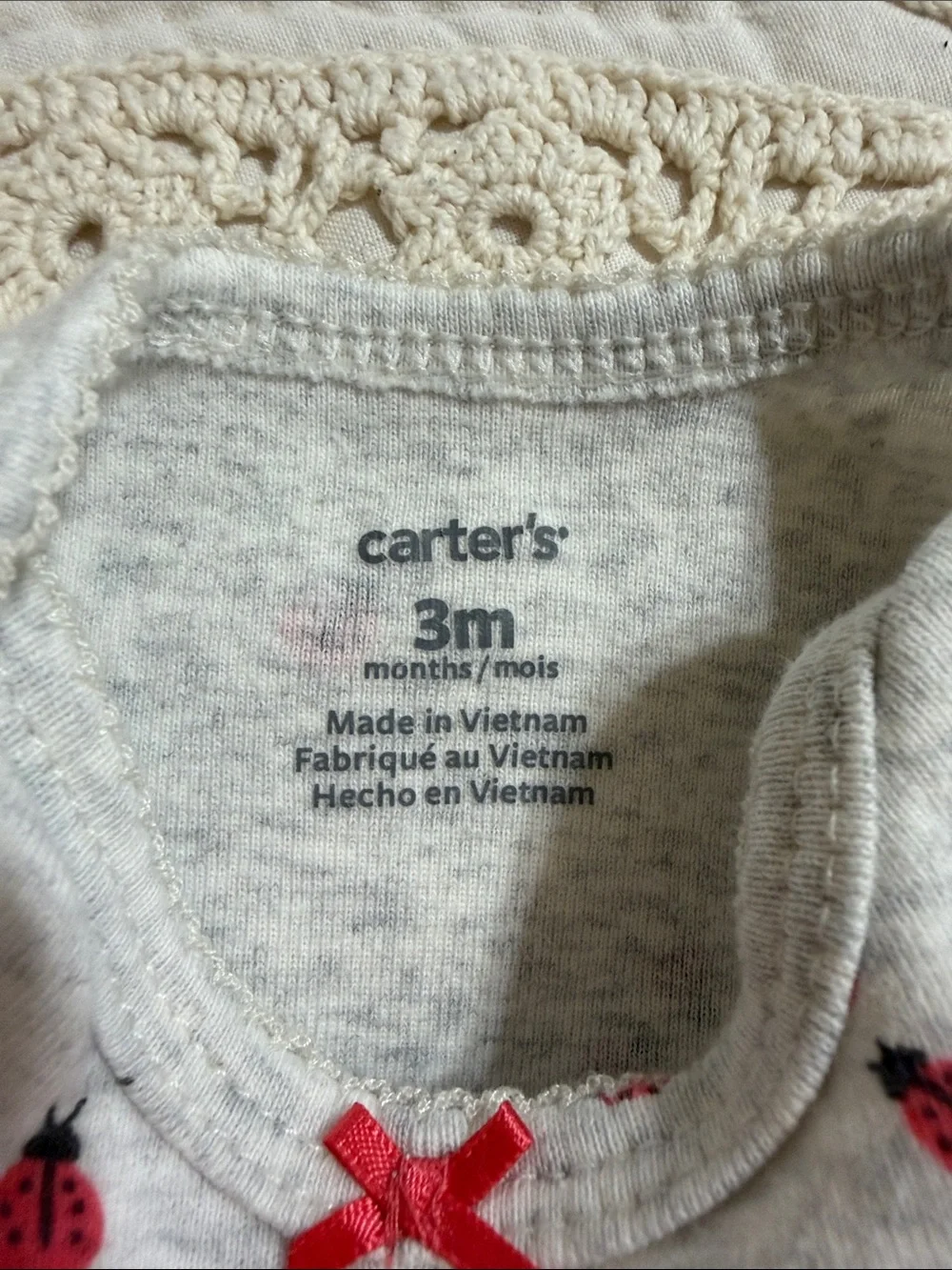 Set of 2 Carter's Baby 3-6 M Matching Sets / Top and Pants