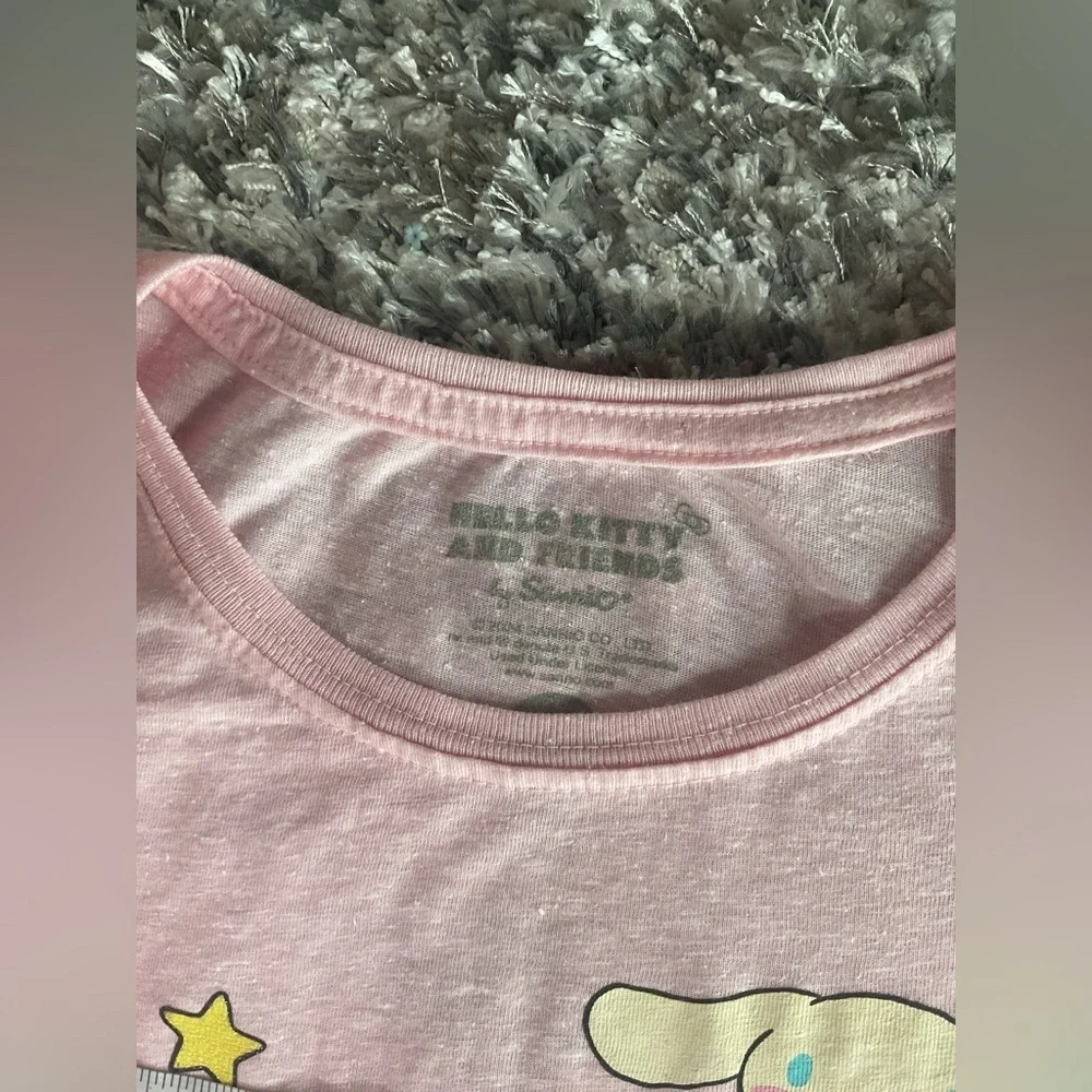 Hello Kitty Kids' Pink Short Sleeve Tee