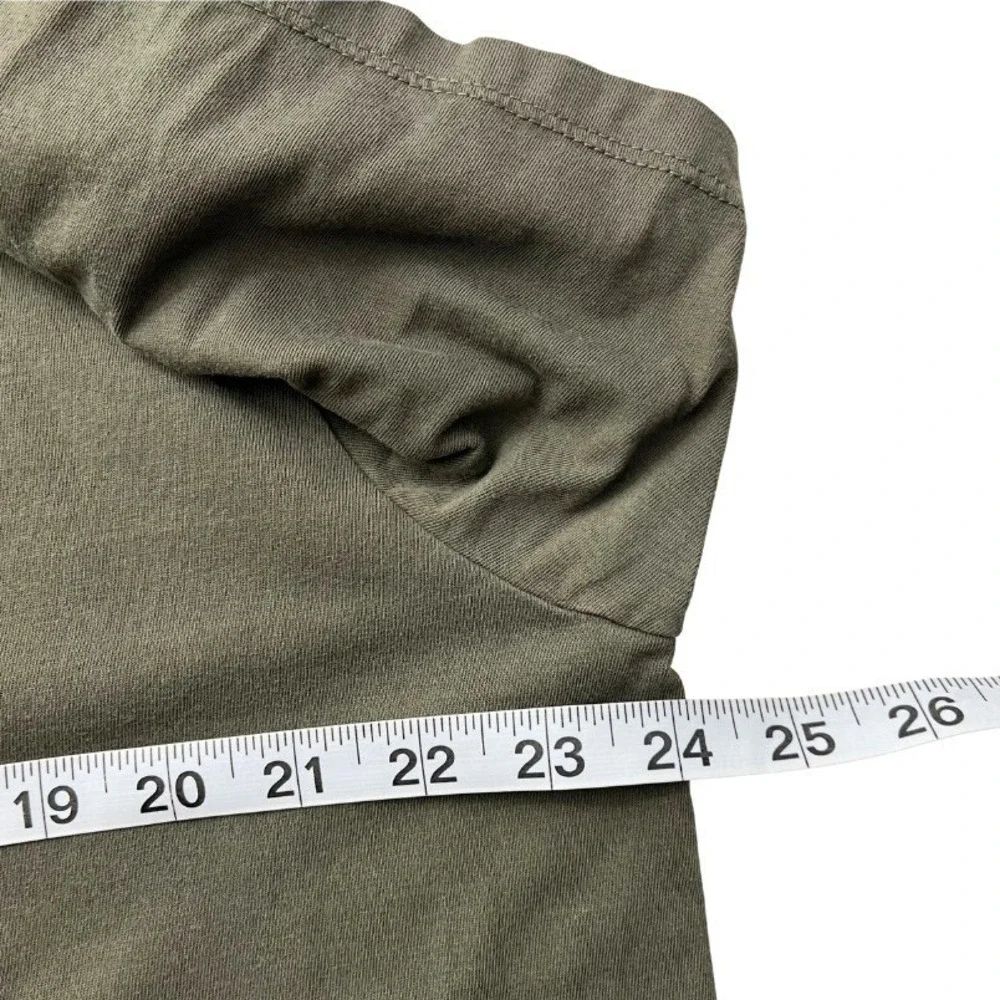 The North Face Graphic Logo T-Shirt‎ Olive Green XL Mens Outdoor Cotton Gorpcore