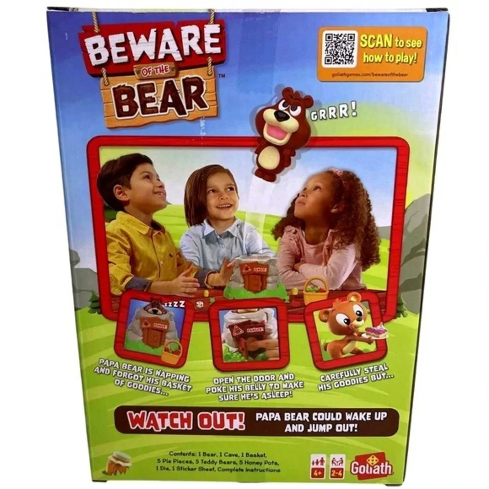 Goliath Games batteries teddy kid
