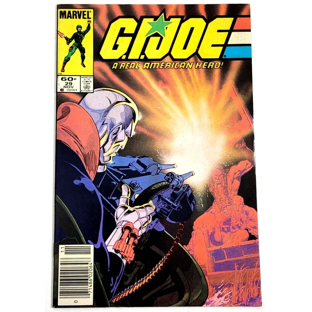 G.I. JOE #29 (1984) / VF / MARVEL / NEWSSTAND‎ / DESTRO