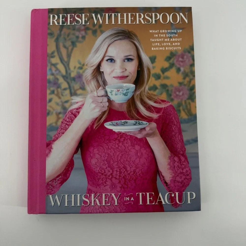Reese Witherspoon Whiskey in a Teacup Cookbook Hardcover Good‎ Condition