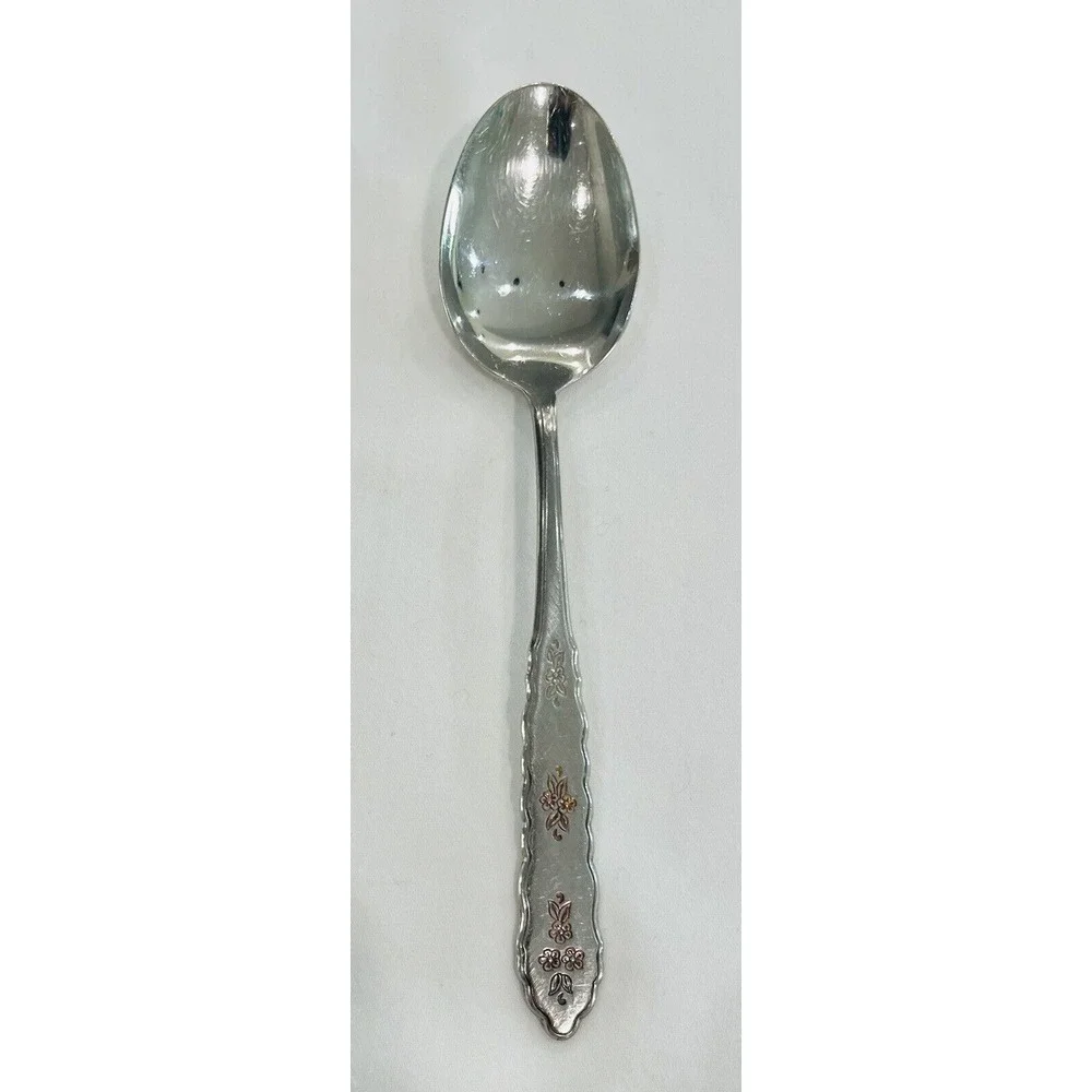 Oneida  Teaspoon FLORAL BOUQUET Stainless‎ Distinction Silverware Flatware