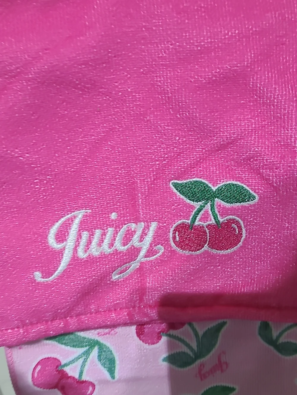Juicy Couture bright microfiber