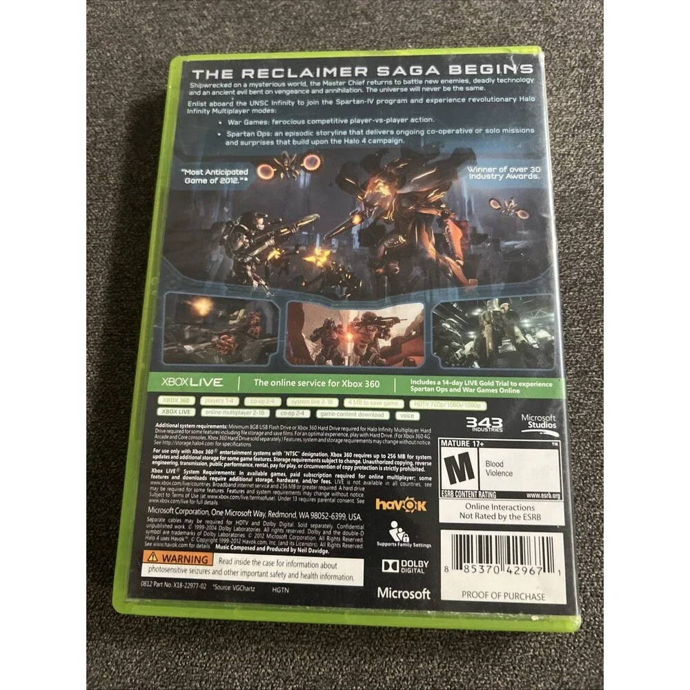 Halo‎ 4 - Microsoft Xbox 360