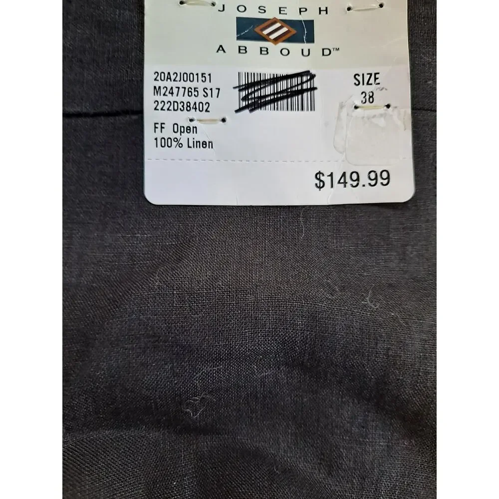 NWT Joseph‎ Abboud Heritage 100% Pants Size 38