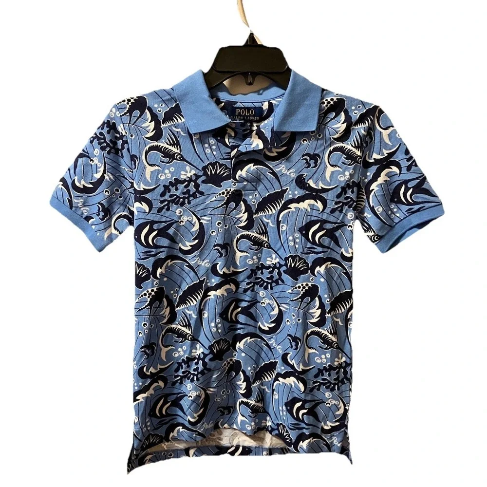 Ralph Lauren shorter spellout or