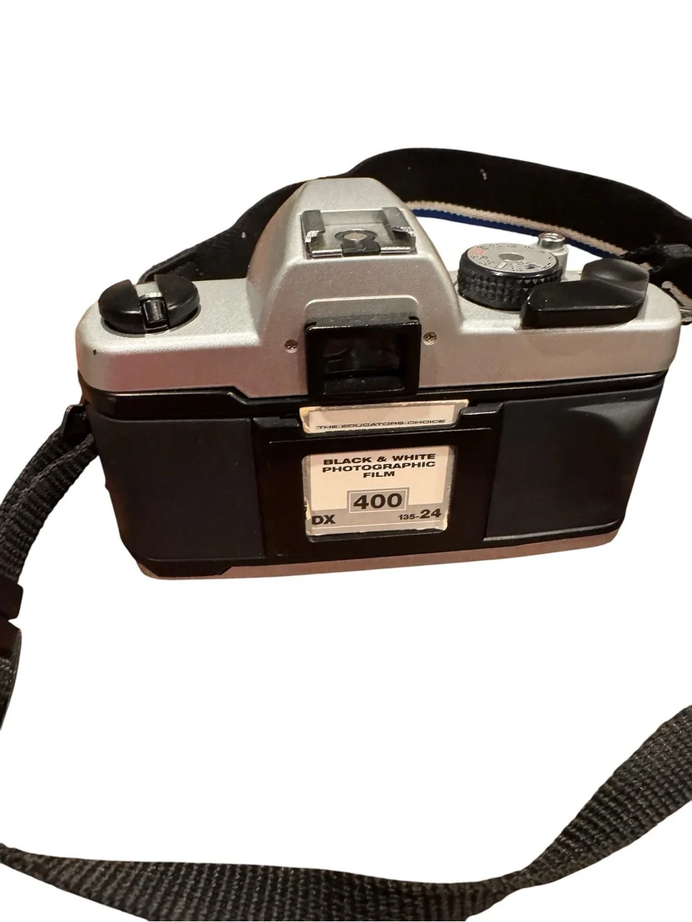 2500PK Super 35mm SLR Camera — Silver & Black