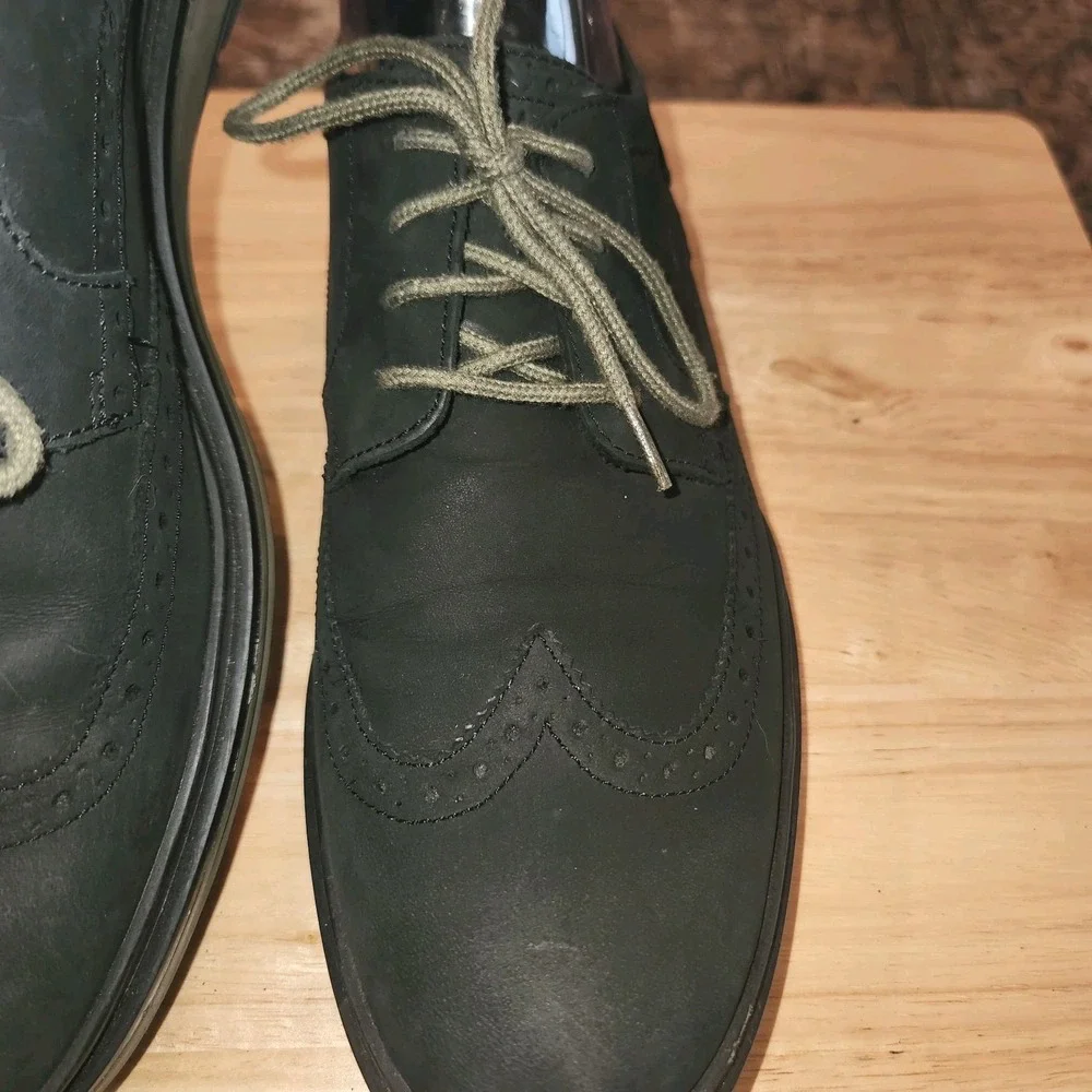 Clarks Chantry Wing Mens‎ Black Oxfords & Lace Ups Wingtip & Brogue Shoes 8.5 M