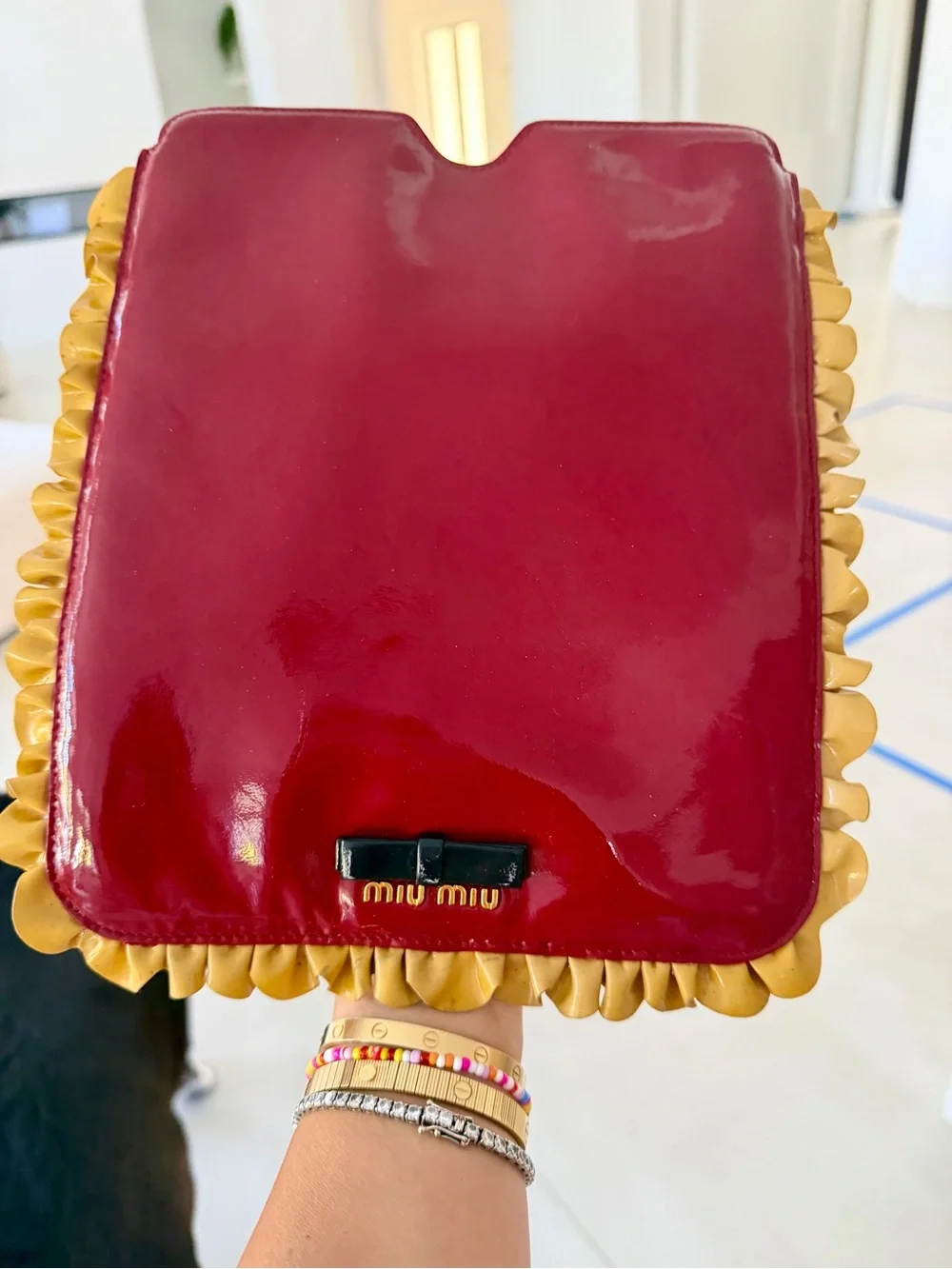 Miu Miu ipad case