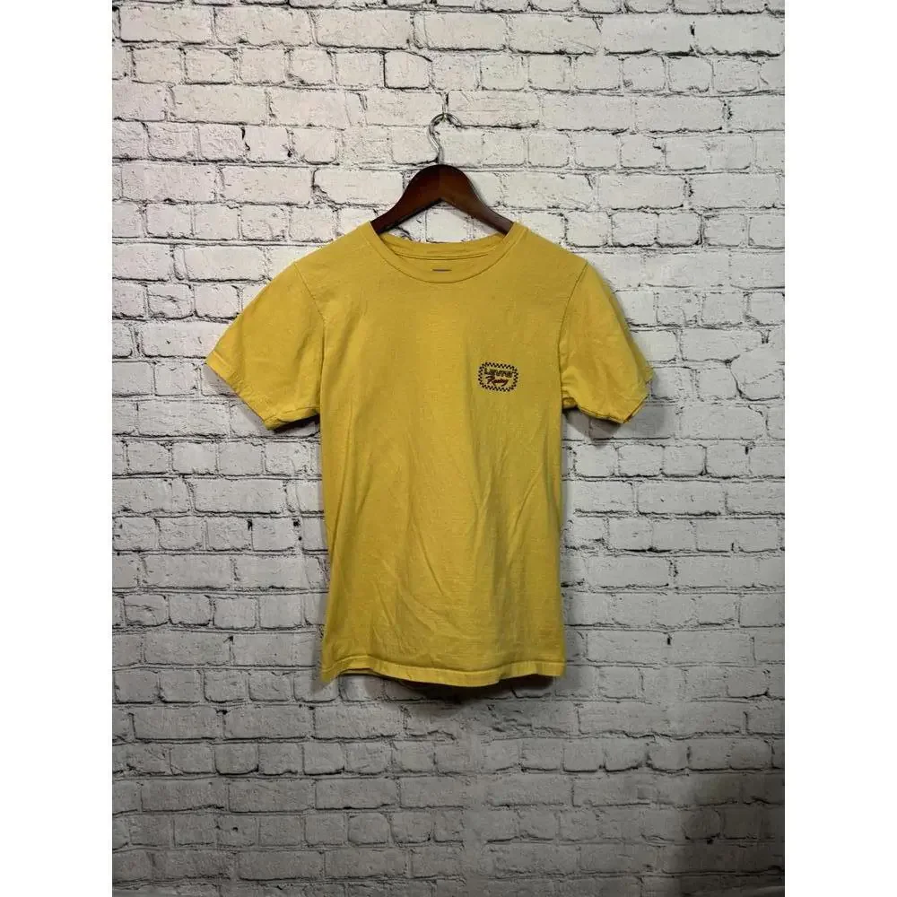Levi's Racing Yellow Relaxed Fit Cotton T-Shirt‎ Size Small