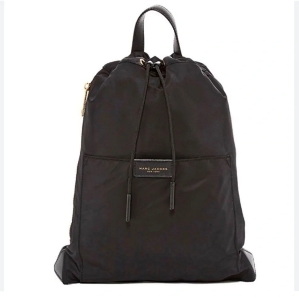 Marc jacobs drawstring nylon backpack