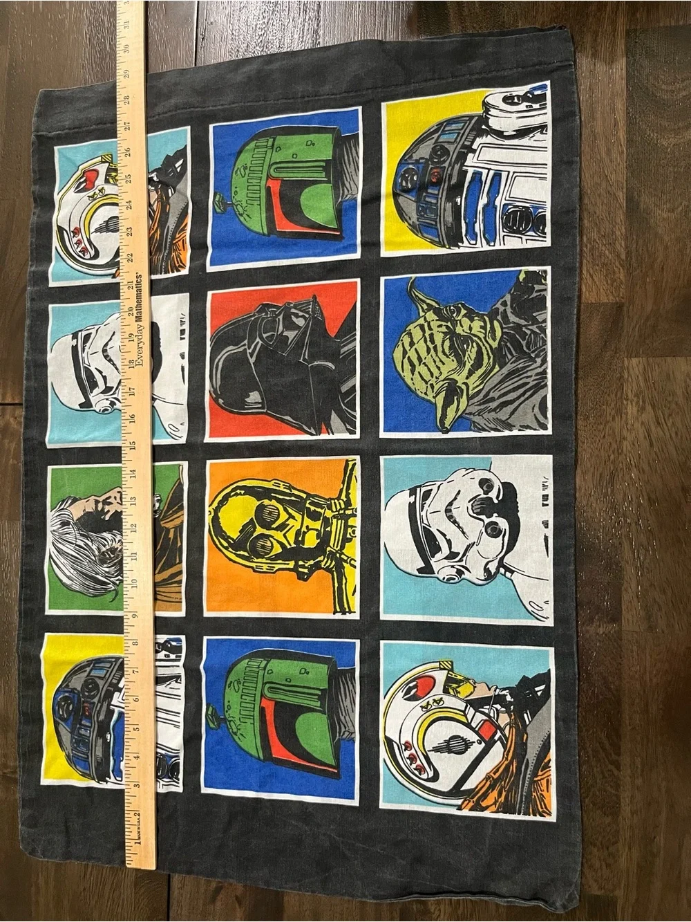 Star Wars Darth Vader C3PO Boba Fett Yoda R2D2 Luke Standard Vintage Pillowcase