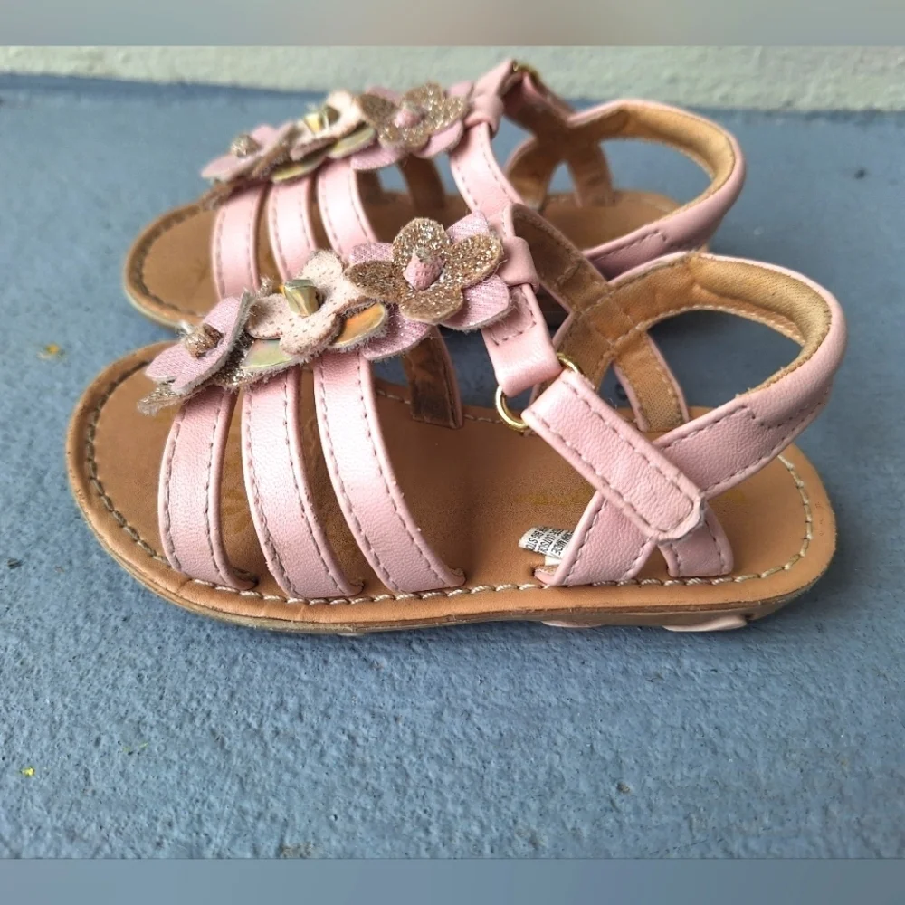 Self Esteem Baby Girl Sandals Size 6