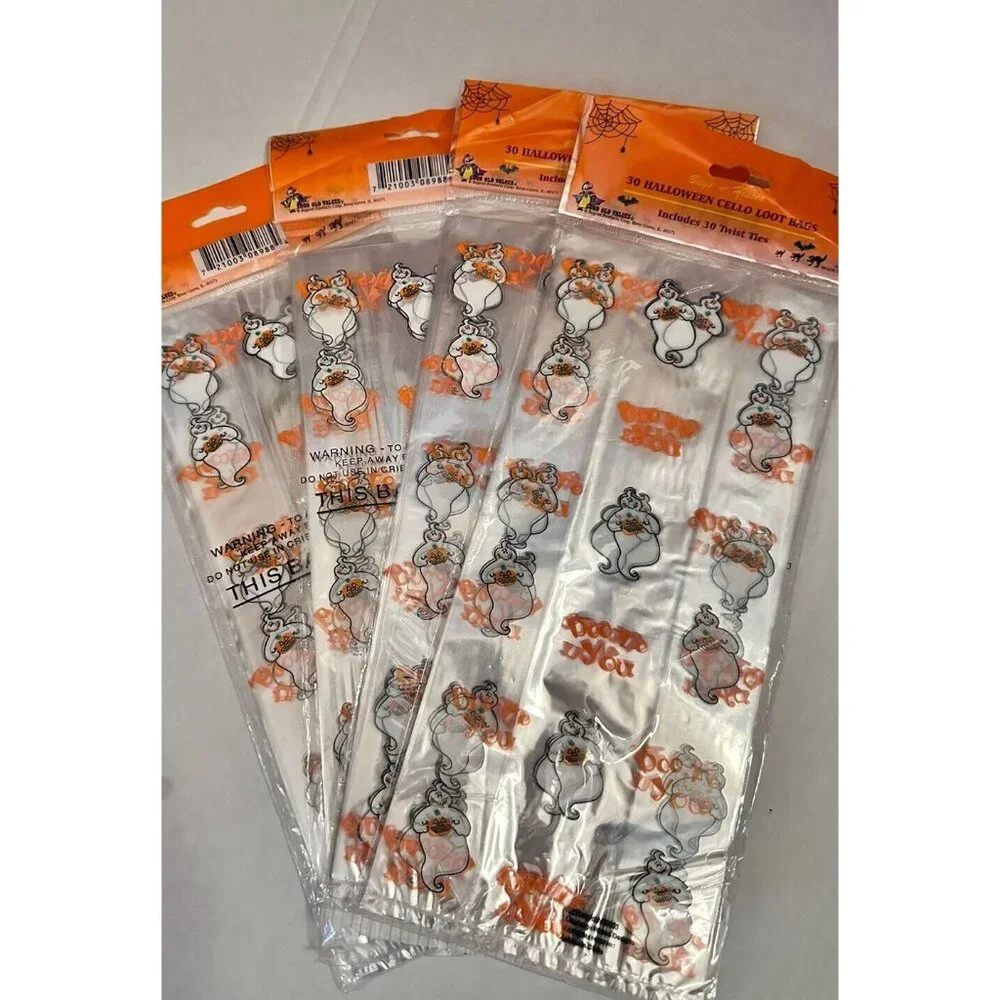 120‎ Halloween Ghosts Loot Cello Plastic Bags Regent (2003)