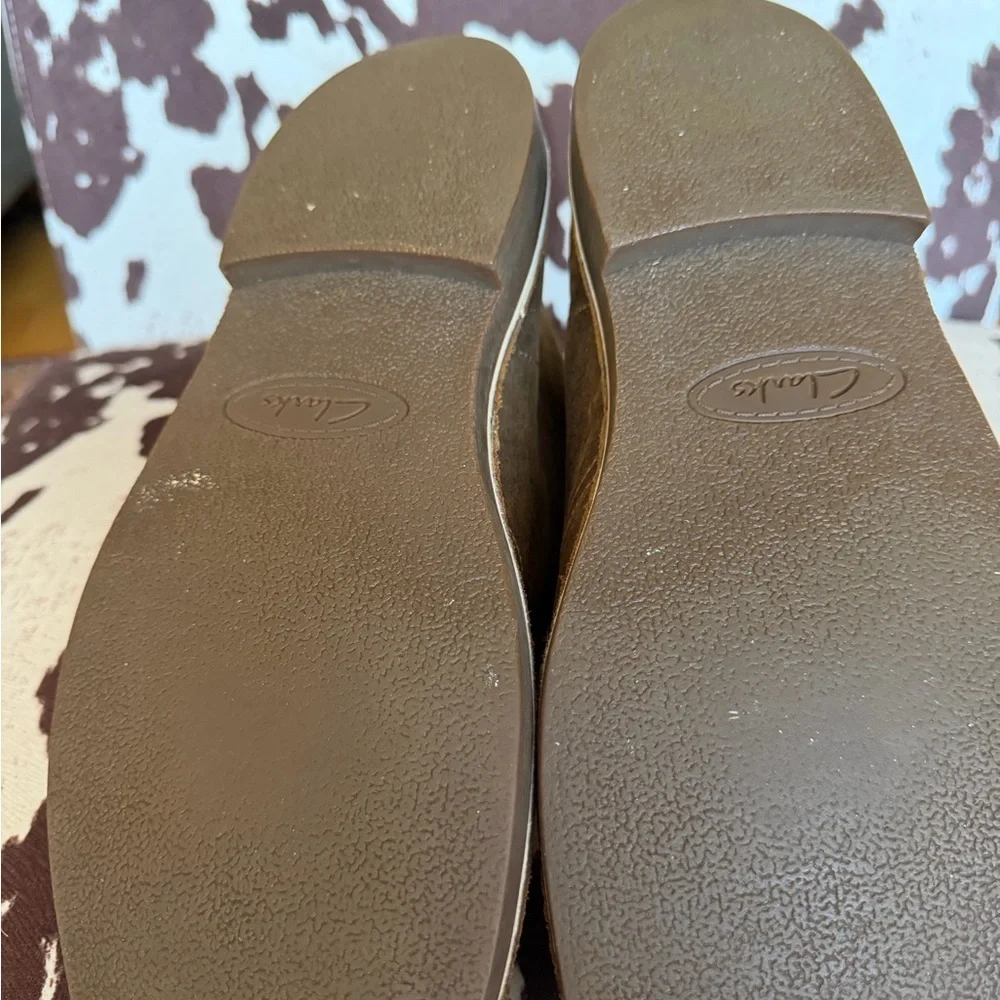 Clarks Brown Leather Chukka Boots Men's Size 10.5 Desert Boots