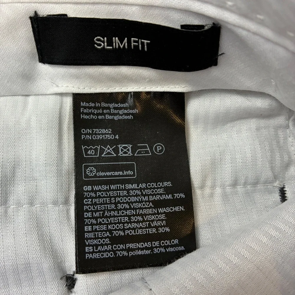 H&M slim fit