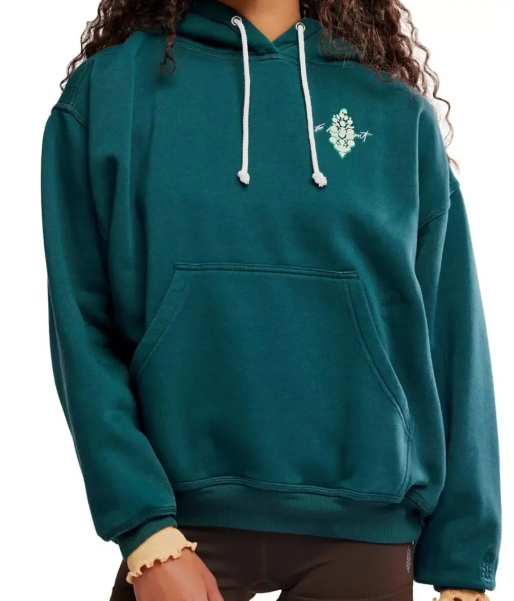 NWT FP Movement Women's Final Call Front Logo Hoodie - Size Medium