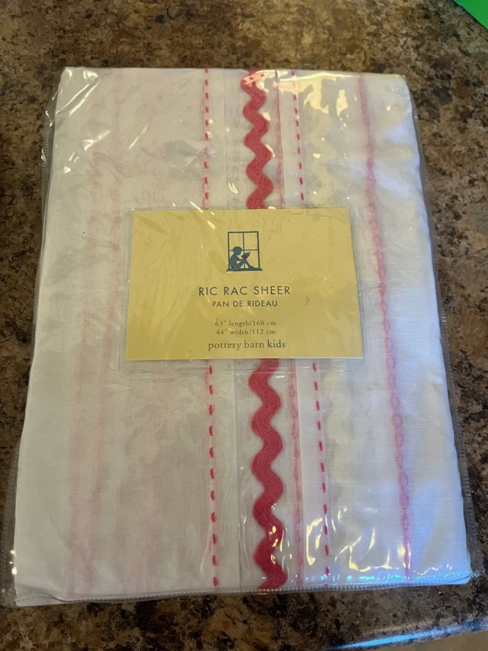 Pottery Barn Kids pink lightweight