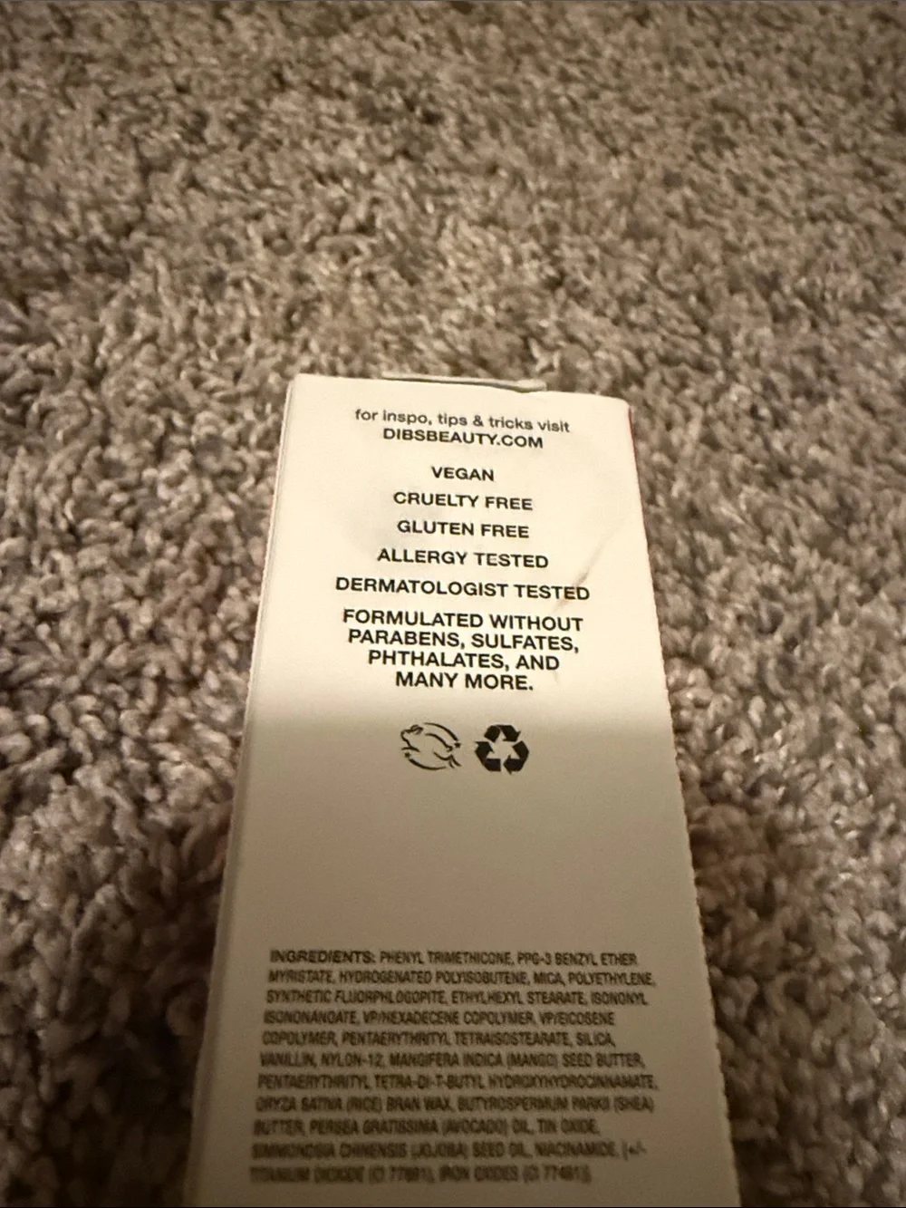 NWT dibs. Glow Stick Highlighter - Status Stick Face & Body - Unbothered Bronze