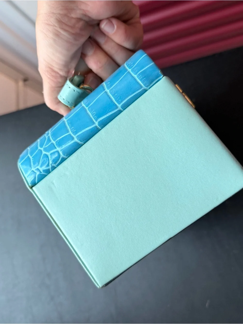 None stylish turquoise