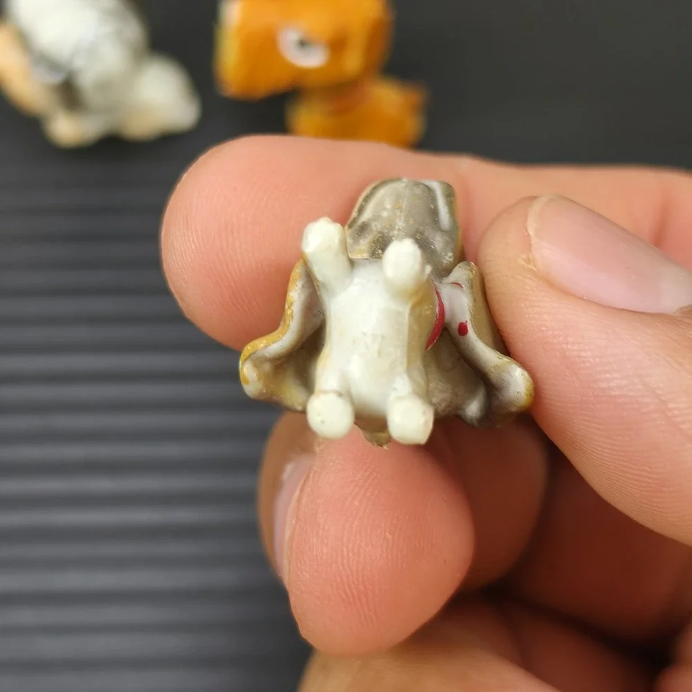 Vintage Snubbies Collection Collectible Dog Vintage Figures lot of 4