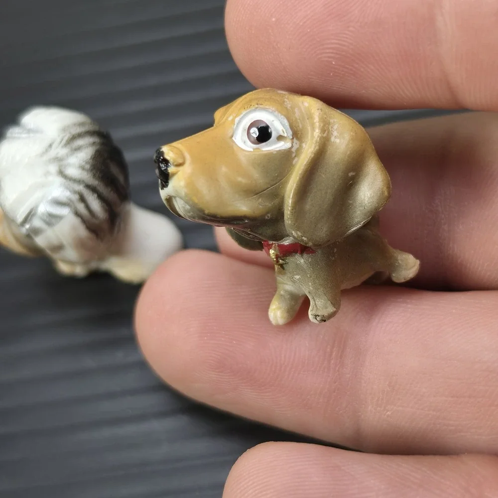 Vintage Snubbies Collection Collectible Dog Vintage Figures lot of 4