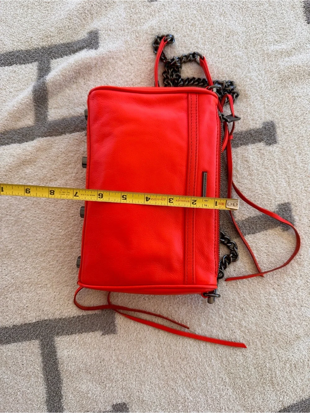 Rebecca Minkoff Red Mini MAC Convertible Crossbody