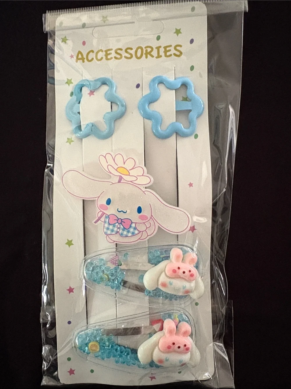 Hello Kitty And Friends Pastel Character Hair Clip Pack Set of 5