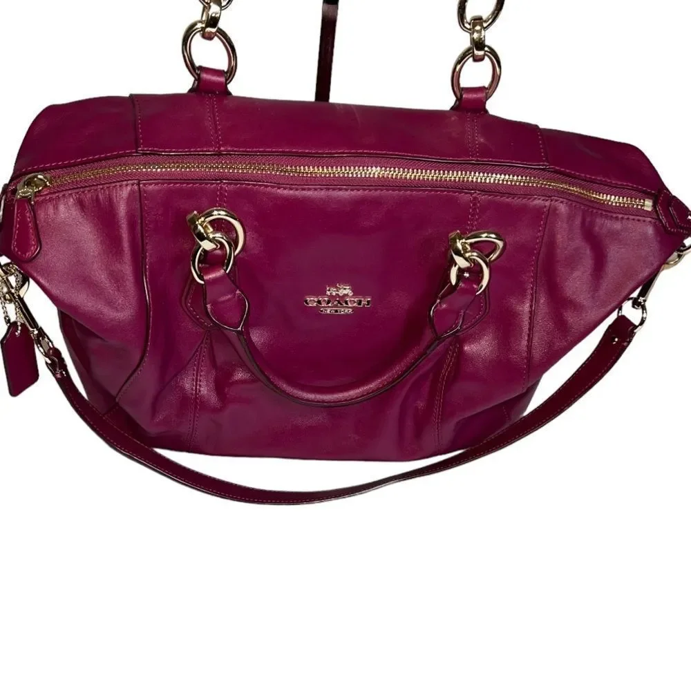 Coach fuchsia pink
