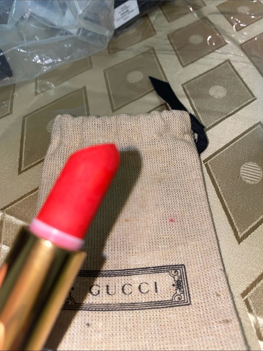 Gucci matte lipstick