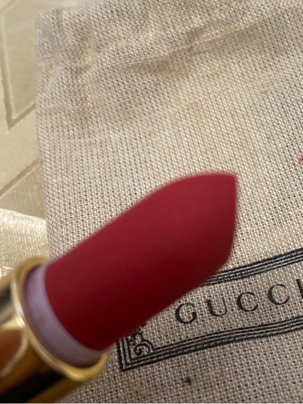 Gucci matte lipstick