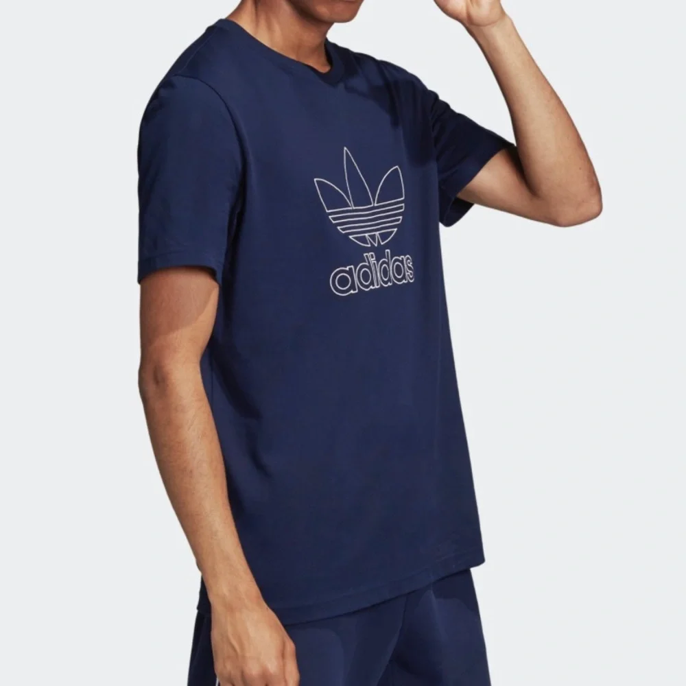 Rare Vintage Adidas Originals Premium Outline Tee