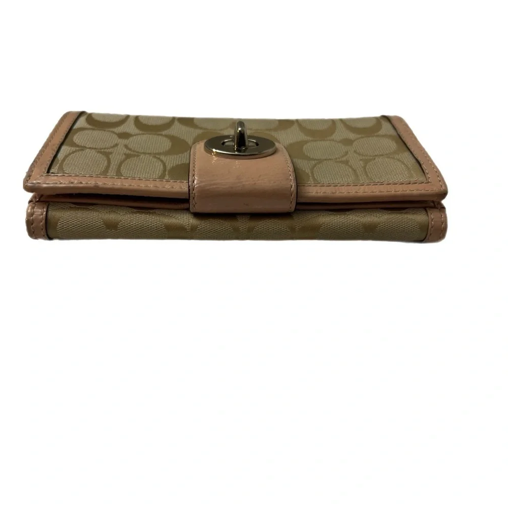 Coach Tan Signature Wallet