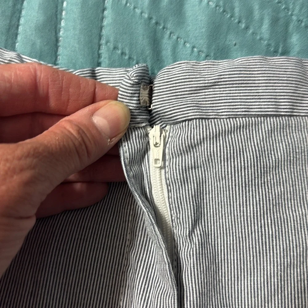 Old Navy Mid Rise Pinstriped 3-inch Shorts Size: 10