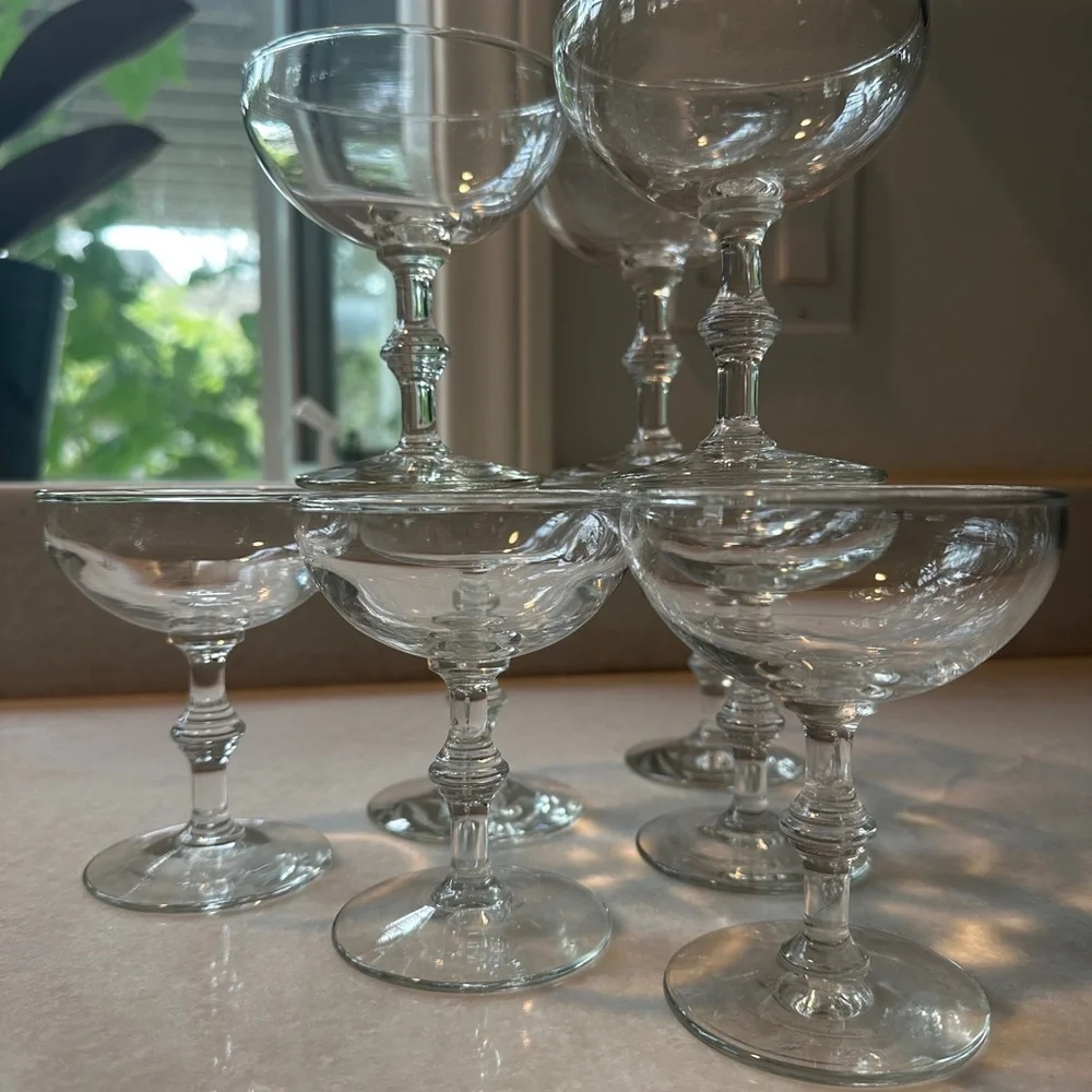 Vintage set champagne