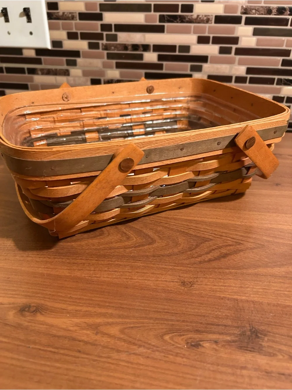 Longaberger rectangular woven