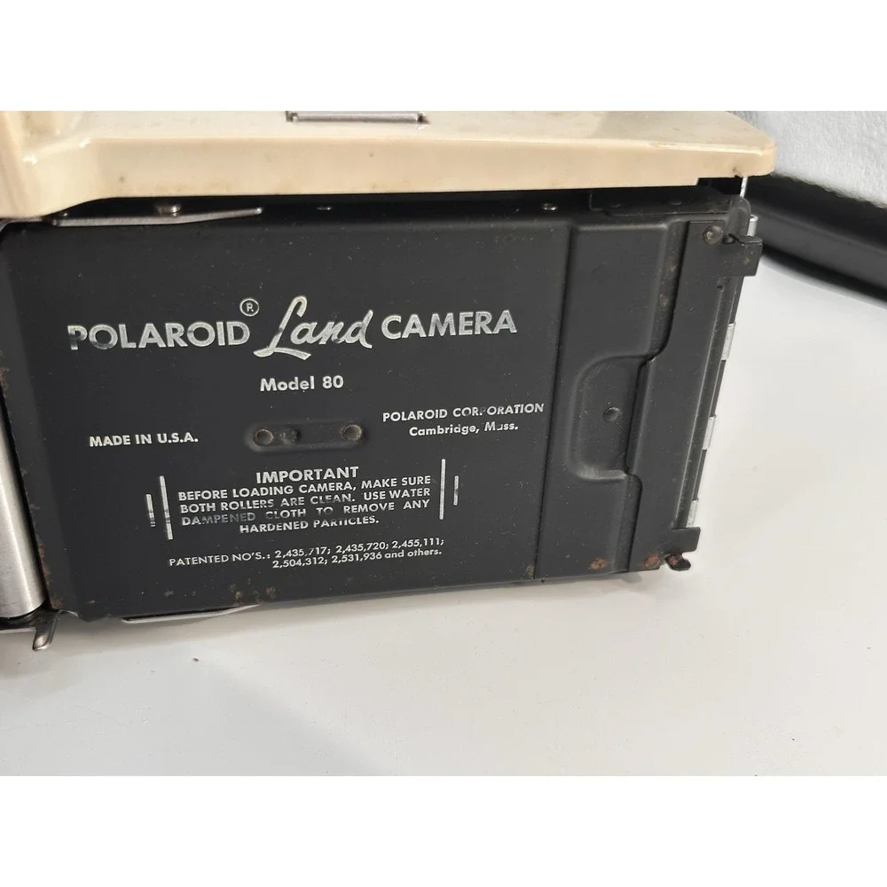 Vintage Land Camera Polaroid Highlander Folding Bellows Model‎ 80A 1950s