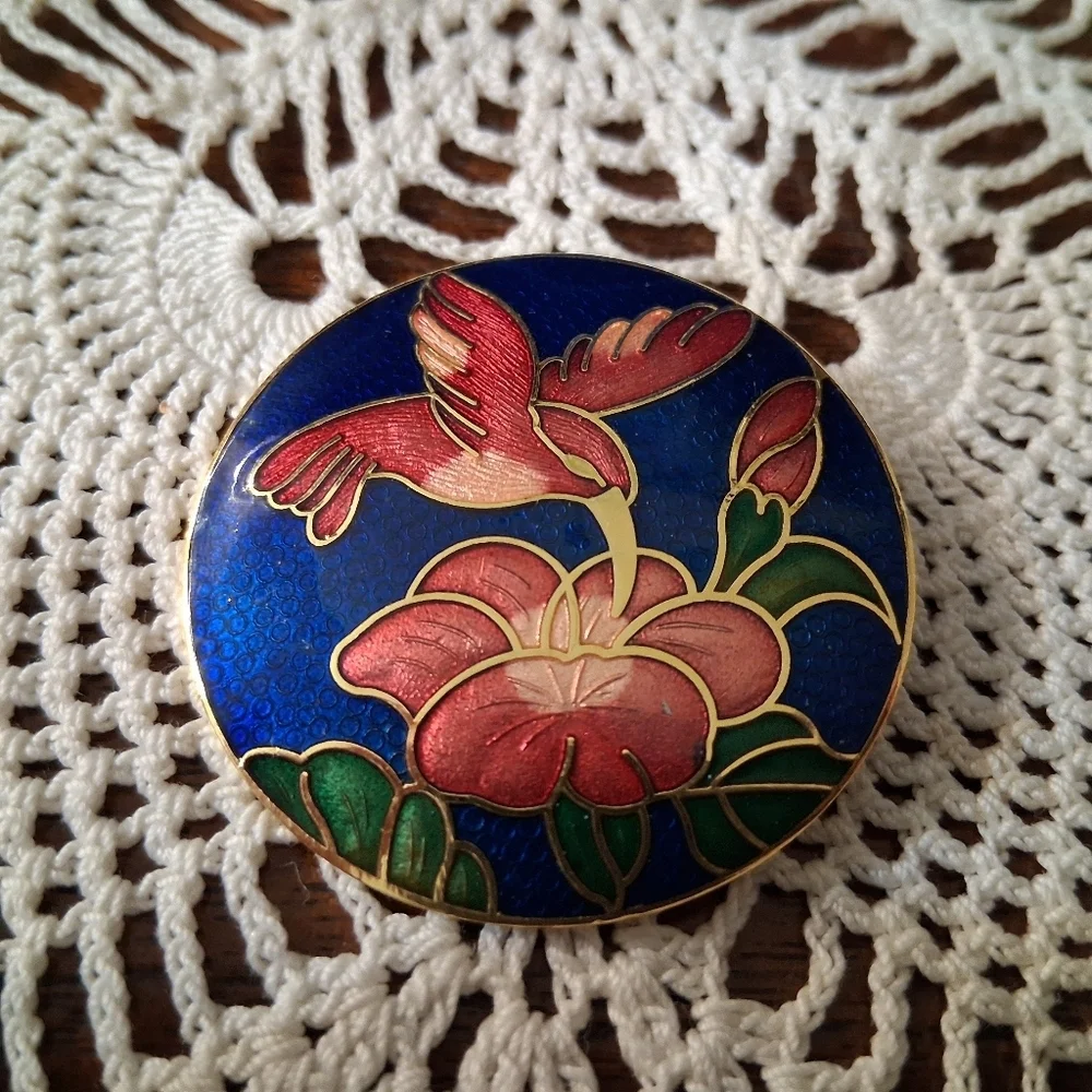 Cloisonne vintage 80s
